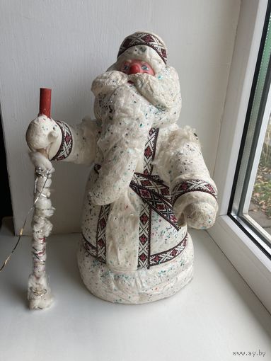 Дед мороз из ваты под востановление
