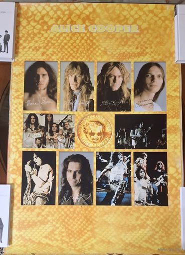Alice Cooper, KISS, Sweet постер (плакат)