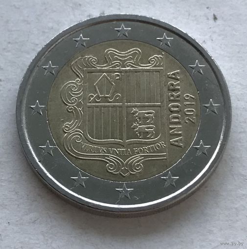 Андорра 2 евро 2019