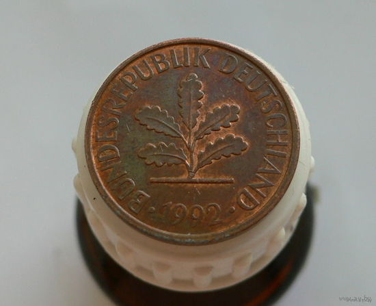 2 пфеннига 1992 J Германия