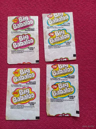 Обертки от жвачки Big Babaloo