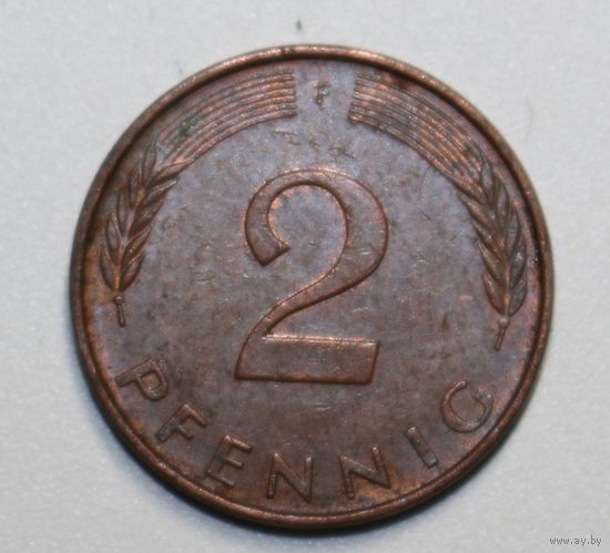 Германия, 2 пфеннинга, 1995 год