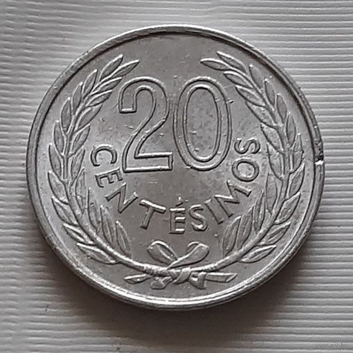 20 сентимо 1965 г. Уругвай
