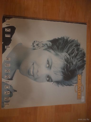 C C CATCH  "LIKE A HURRICANE" 1987  BULGARIA BALKANTON/HANSA BTA12405 - MINT/NM -