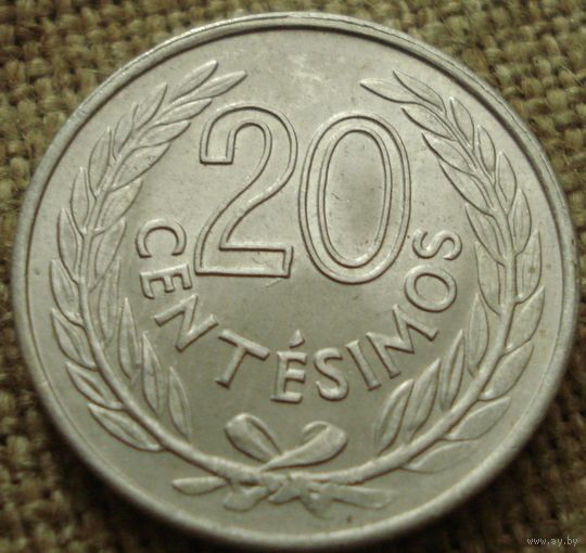 20 сентимо 1965 Уругвай