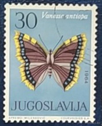 Югославия 1964 бабочки 1 из 6.