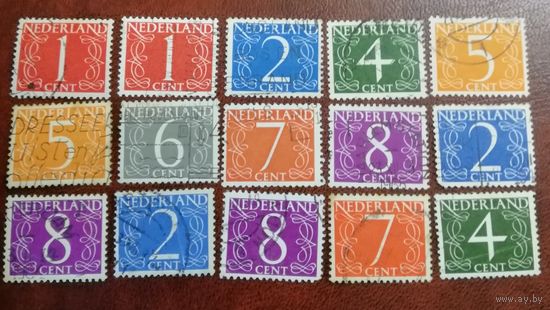 Нидерланды 1953 цифры
