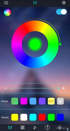 RGB Bluetooth контроллер светодиодной ленты для управления с телефона