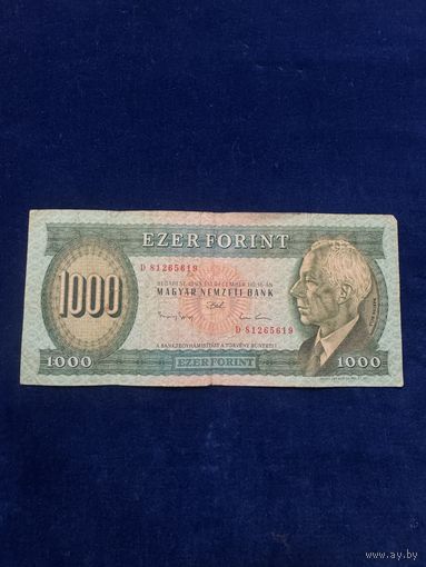 1000 форинтов Венгрия 1993 год