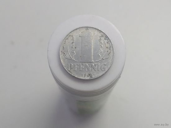 1 пфенниг Германия ГДР 1968 год  лот 42