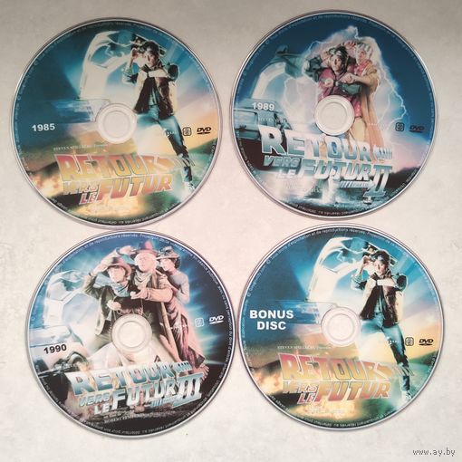 РАСПРОДАЖА! НАЗАД В БУДУЩЕЕ (4 DVD ДИСКА)