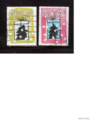 Нидерланды-2009 (Мих.2715-) , гаш.,  Рождество и Новый Год