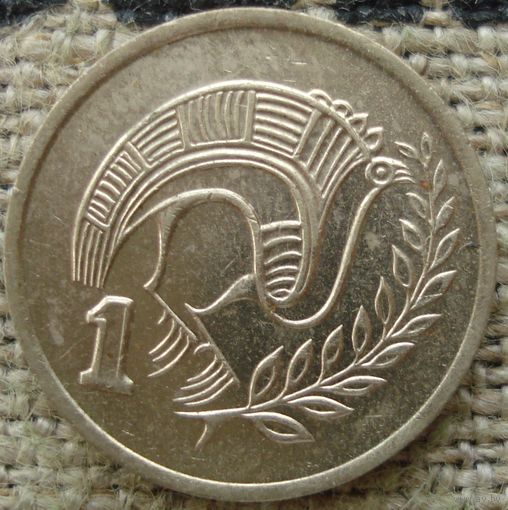 1 цент 1990 Кипр