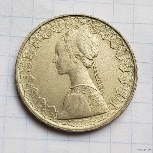 500 лир Италия красивая монета