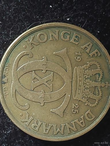 2 кроны дания 1925