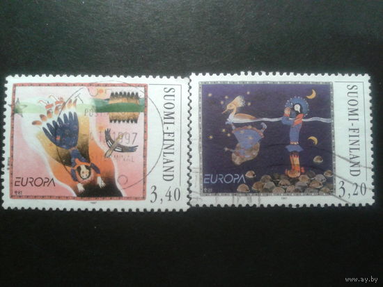 Финляндия 1997 Европа сказки полная серия
