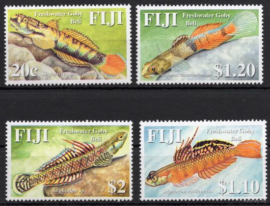Фиджи 2007. Фауна моря. Рыбы. 4 марки Mi 1198