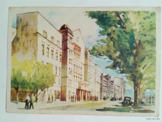 ПК Рига, ул. Меркеля начало 50-х г.