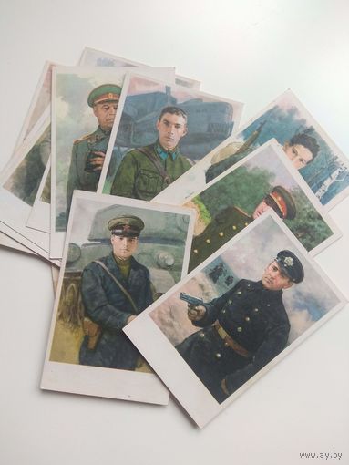 Легендарные герои войны. Набор. 1972