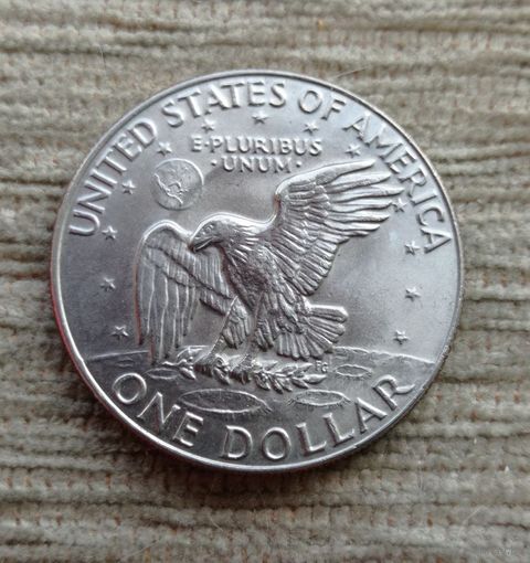 Werty71 США 1 доллар 1974 D Орёл на луне Эйзенхауэр