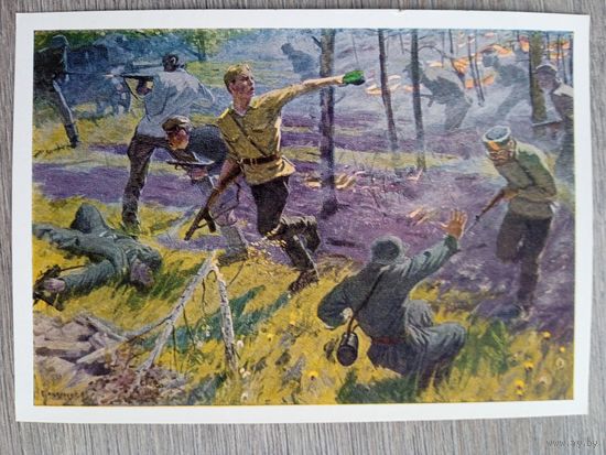 Пограничники. Окороков. Партизан-пограничник Михаил Петров