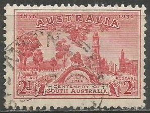 Австралия. 100 лет Южной Австралии. 1936г. Mi#134.