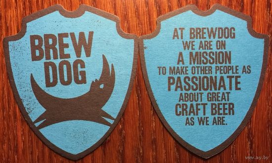 Подставка под пиво BrewDog No 4 /Россия/