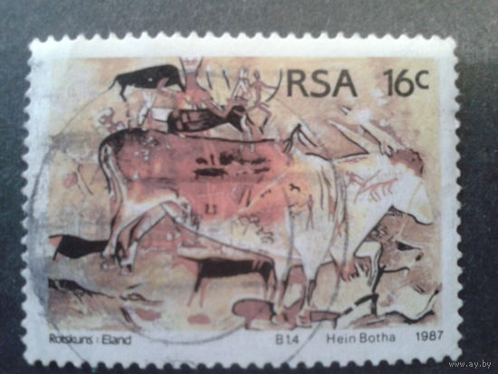 ЮАР 1987 наскальная живопись