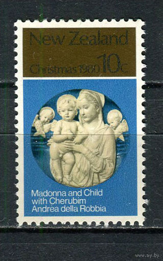 Новая Зеландия - 1980 - Рождество 10С - [Mi.807] - 1 марка. MNH.  (LOT Fh19)-T10P7