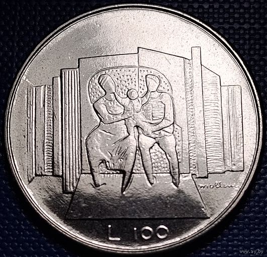 Сан-Марино 100 лир 1976 г. Республика.