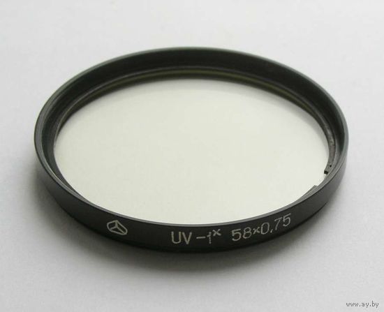 Светофильтр ультрофиолетовый  УФ-1х резьба 58х0,75