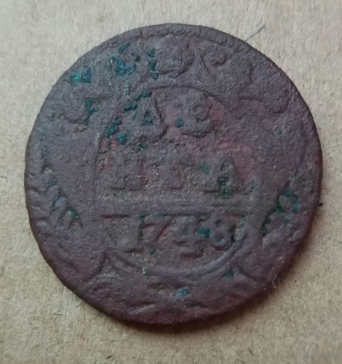 Денга 1748 года