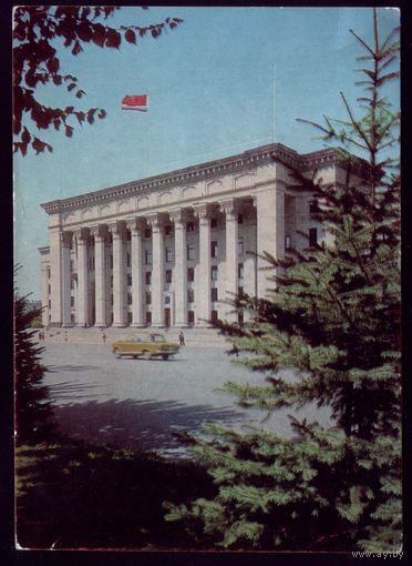 1977 год Алма-Ата Дом Правительства