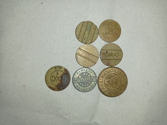 Жетоны, метро, связь, связь