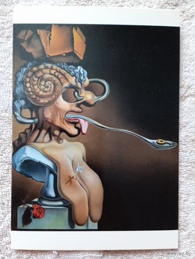 Сальвадор Дали. Портрет Пикассо в лучах солнца. Издание Испании