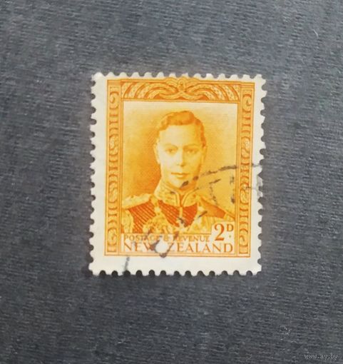 Марка Новая Зеландия 1938 - 1947 Король