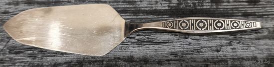 Лопатка для торта. Советский люкс. Клеймение Эстония.Таллинская ювелирнпя фабрика. 875пр. 52гр