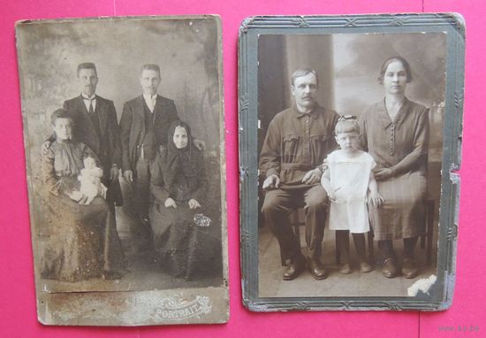 Фото кабинет-портрет "Семья", до 1917 г.