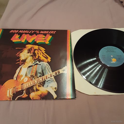 BOB MARLEY AND THE WAILERS - 1975 - LIVE ! (GERMANY) LP