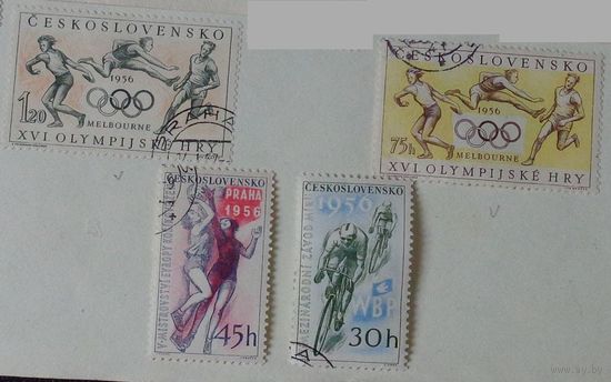 Спортивные соревнования 1956 г. Чехословакия