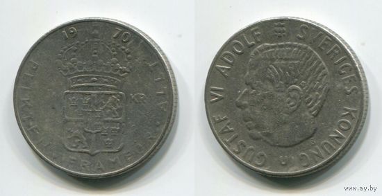 Швеция. 1 крона (1970)