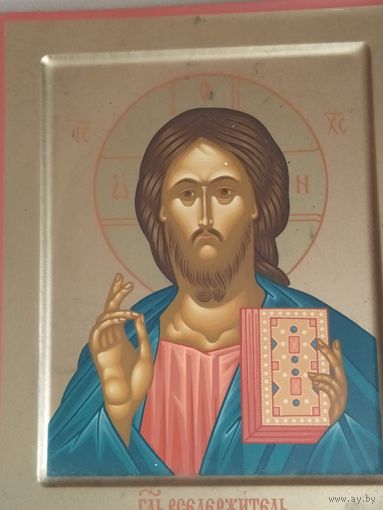 Икона Господь вседержитель машинное письмо 22/18
