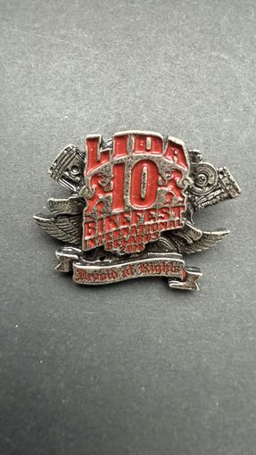 Байкерский значок, Лида