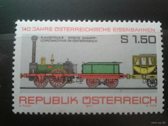 Австрия 1977 Поезд 1837 года**