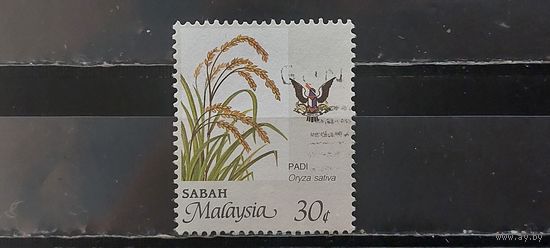 РАСПРОДАЖА МАЛАЙСКИЕ ГОСУДАРСТВА 1986г. Сабах. Гаш.