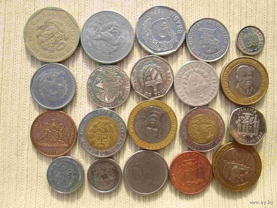 66 монет Америк и все разные