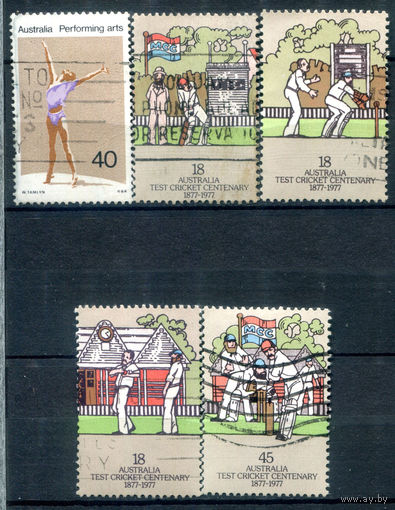 Австралия - 1977г. - марки года - 5 марок - гашёные. #3-WB-99-B-1