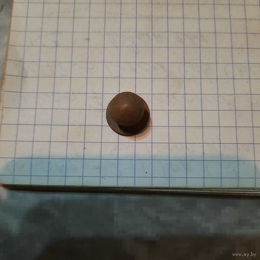 Латунный шпенек на немецкий противогаз