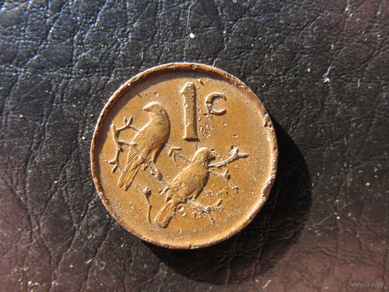 ЮАР. 1 цент.1989. С 20 копеек. Распродажа коллекции. Смотрите другие лоты.