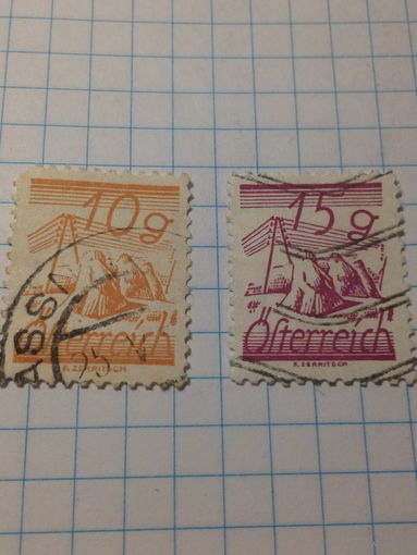 Марка Австрия 1925 год